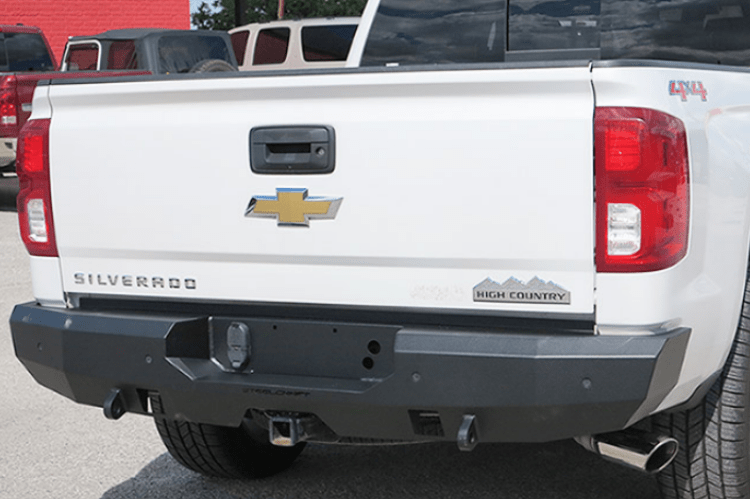 Steelcraft GMC Sierra 1500 2014-2018 Fortis Rear Bumper - 76-20420
