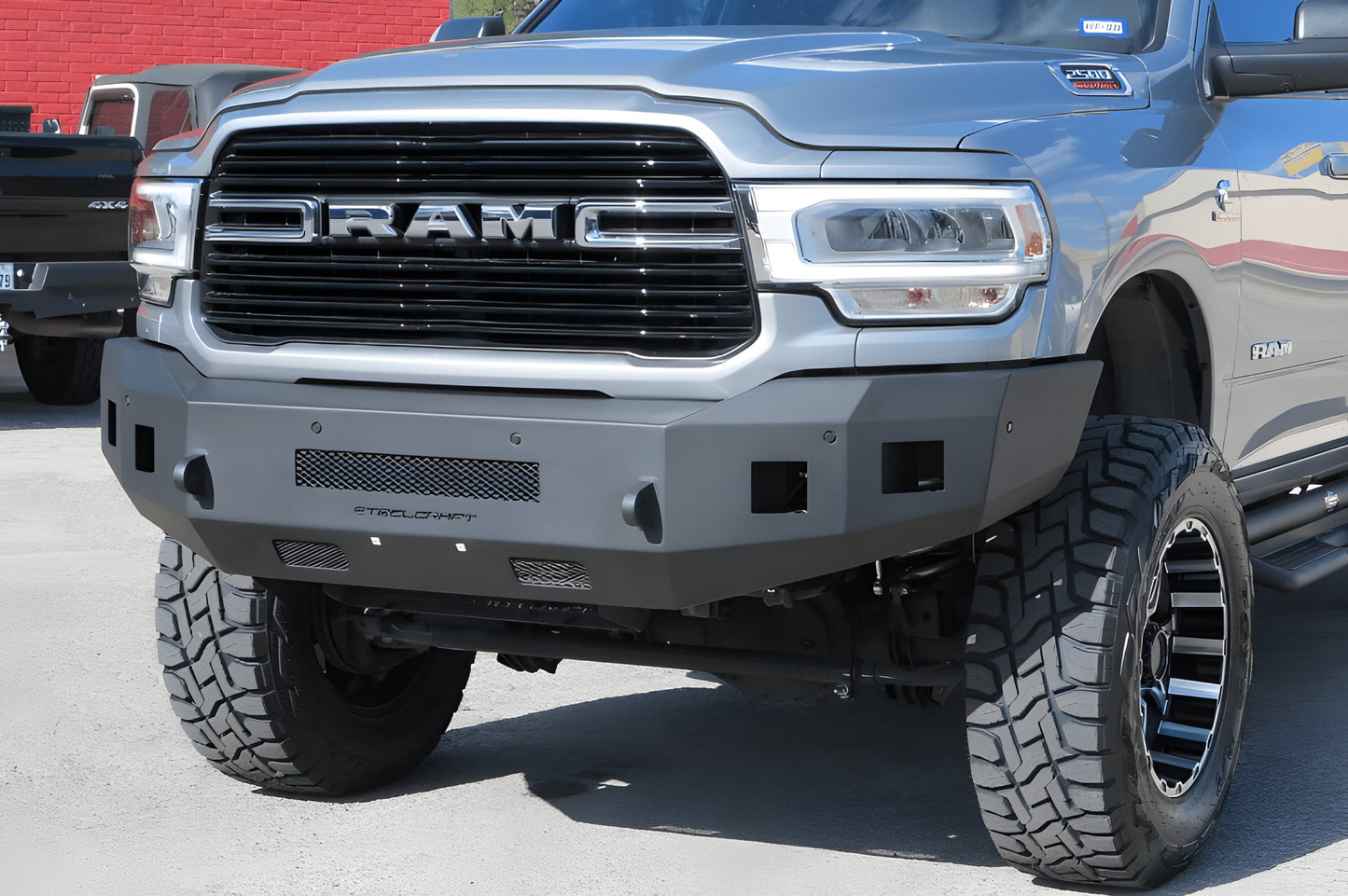 Steelcraft Dodge Ram 2500/3500 2019-2024 Fortis Front Bumper Non-Winch HD Lines - 71-12280