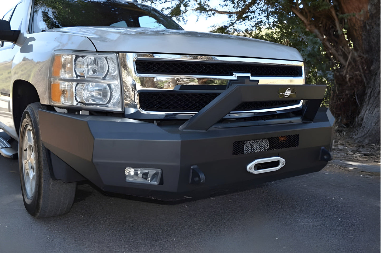 Steelcraft Elevation HD Bullnose Front Bumper Chevy Silverado 1500 2007-2013 - 70-10320