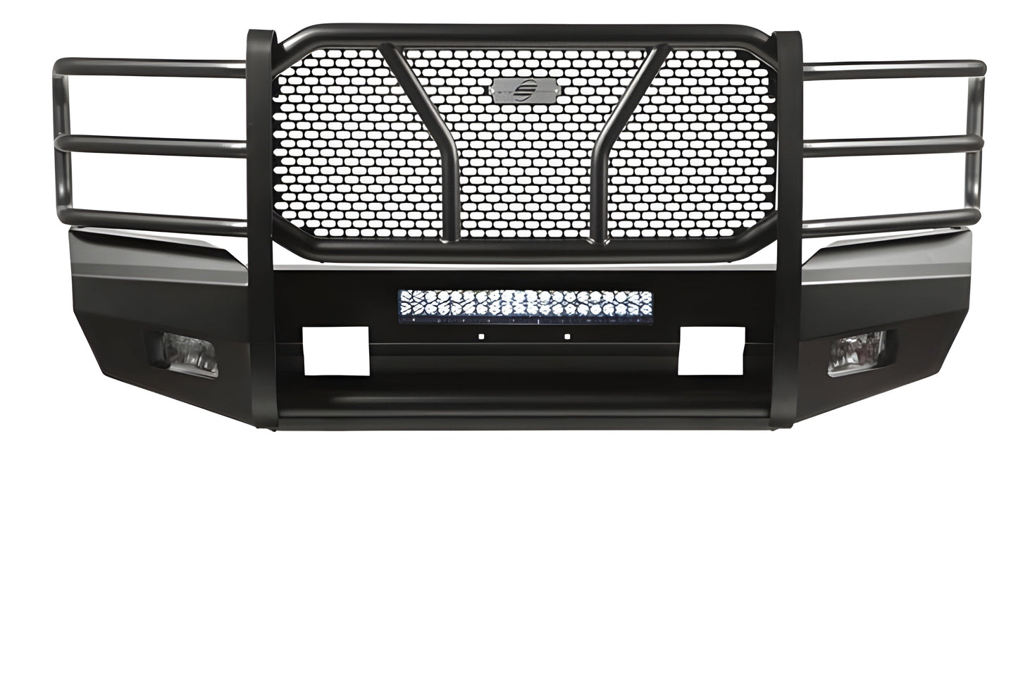 Steelcraft GMC Sierra 2500/3500 2015-2019 HD Replacement Front Bumper With Grille Guard Hitch Receiver - HD10460R