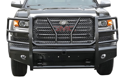 Steelcraft GMC Sierra 2500/3500 2015-2019 HD Replacement Front Bumper With Grille Guard Hitch Receiver - HD10460R
