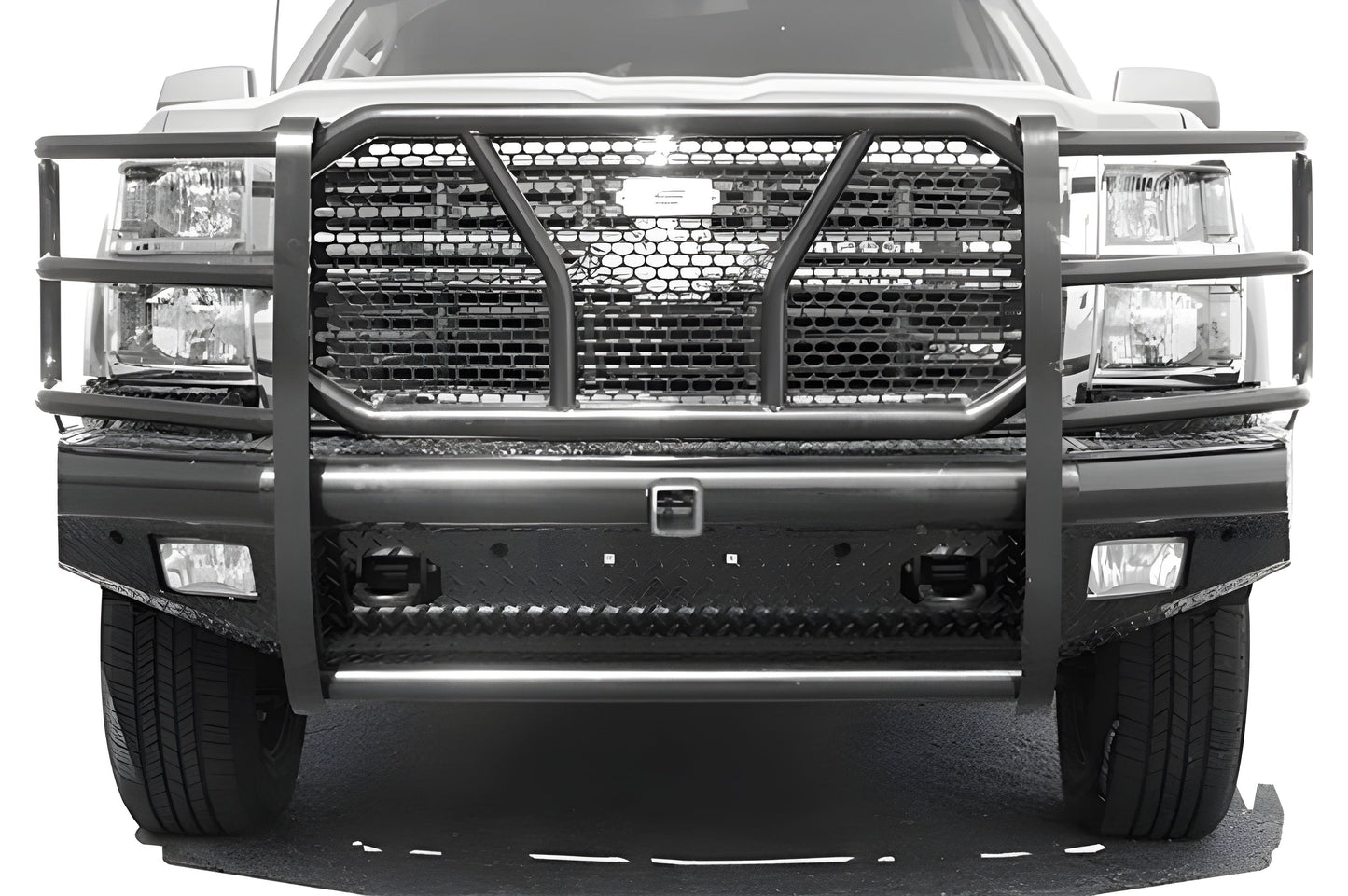 Steelcraft Chevy Silverado 1500 2014-2018 HD Front Bumper with Receiver - HD10420R