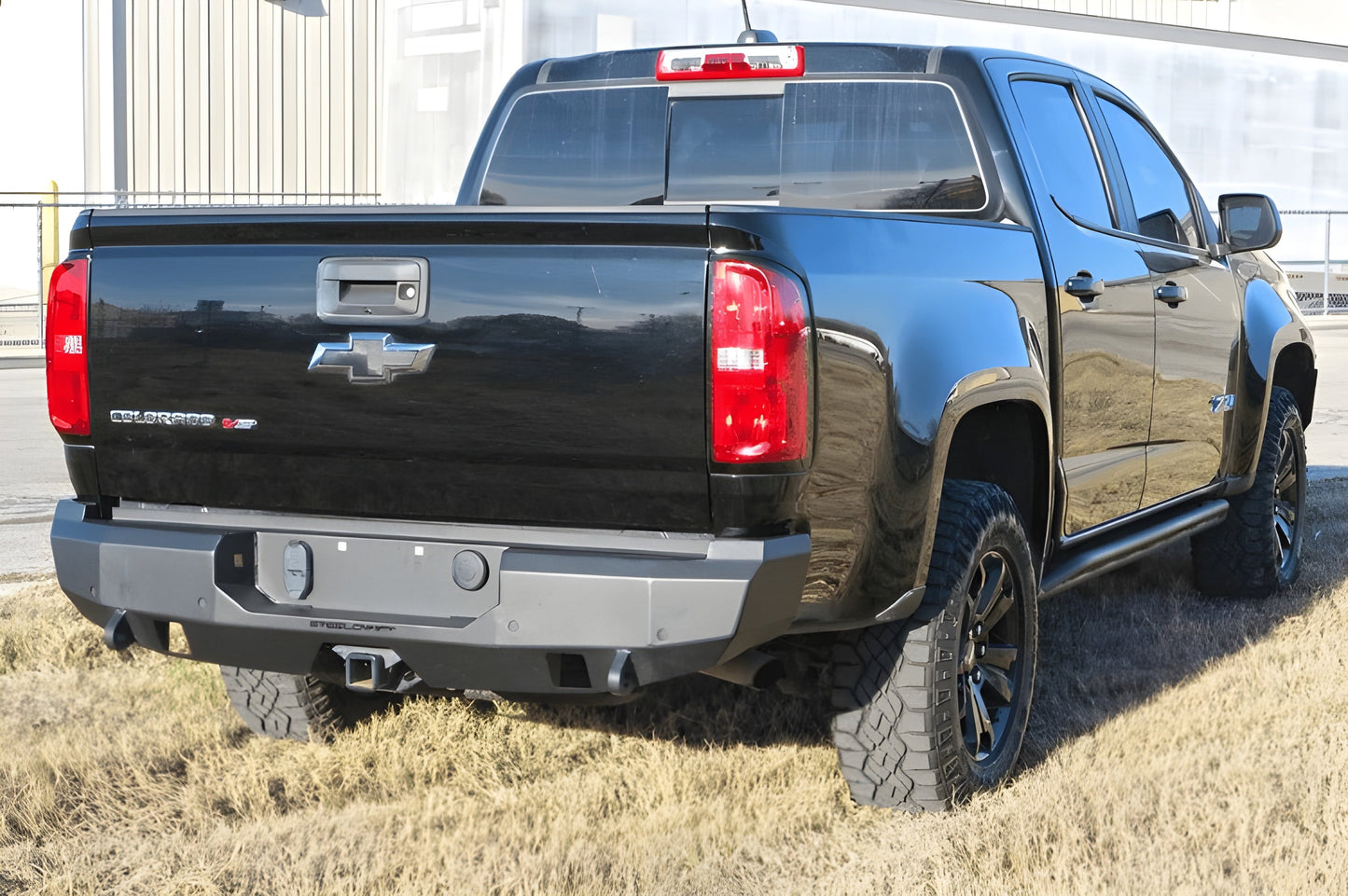 Steelcraft Chevy Colorado 2015-2022 Fortis Rear Bumper Fine Textured Black - 76-20450