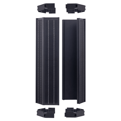 Solar LED Street Light 50 Watt 6200 Lumens 5000K | Smart Street Light Built In Bluetooth | All in One SE Street Light - AVS-CYS-50W