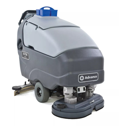 Refurbished Advance SC750 | 26" Walk Behind Disk Floor Scrubber | Battery | Self Propel | 2021