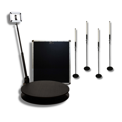 SpinPix360 RevoSpin RM-4 Manual Spin 360 Photo Booth - 27" Custom Package