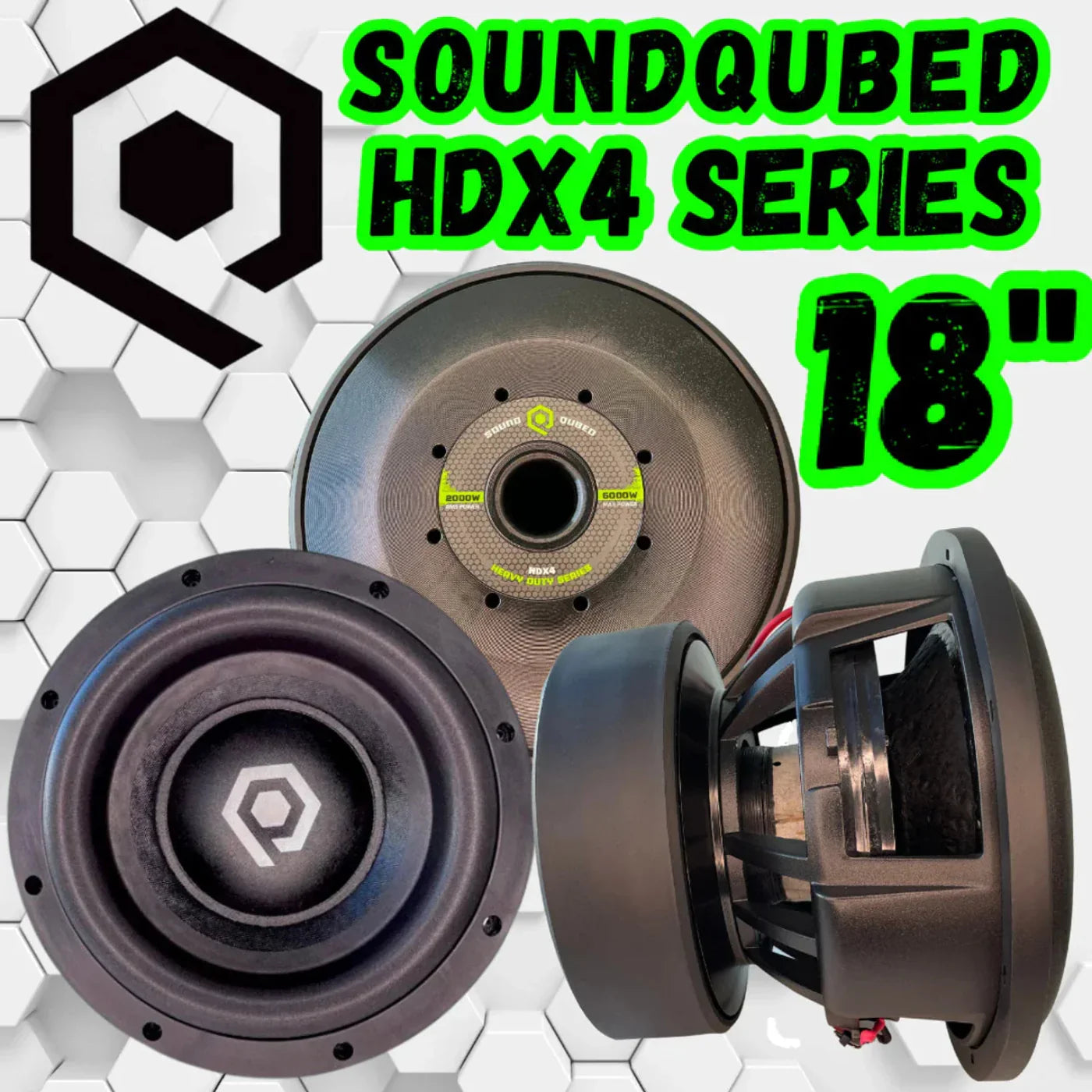 SoundQubed HDX4 18" Subwoofer