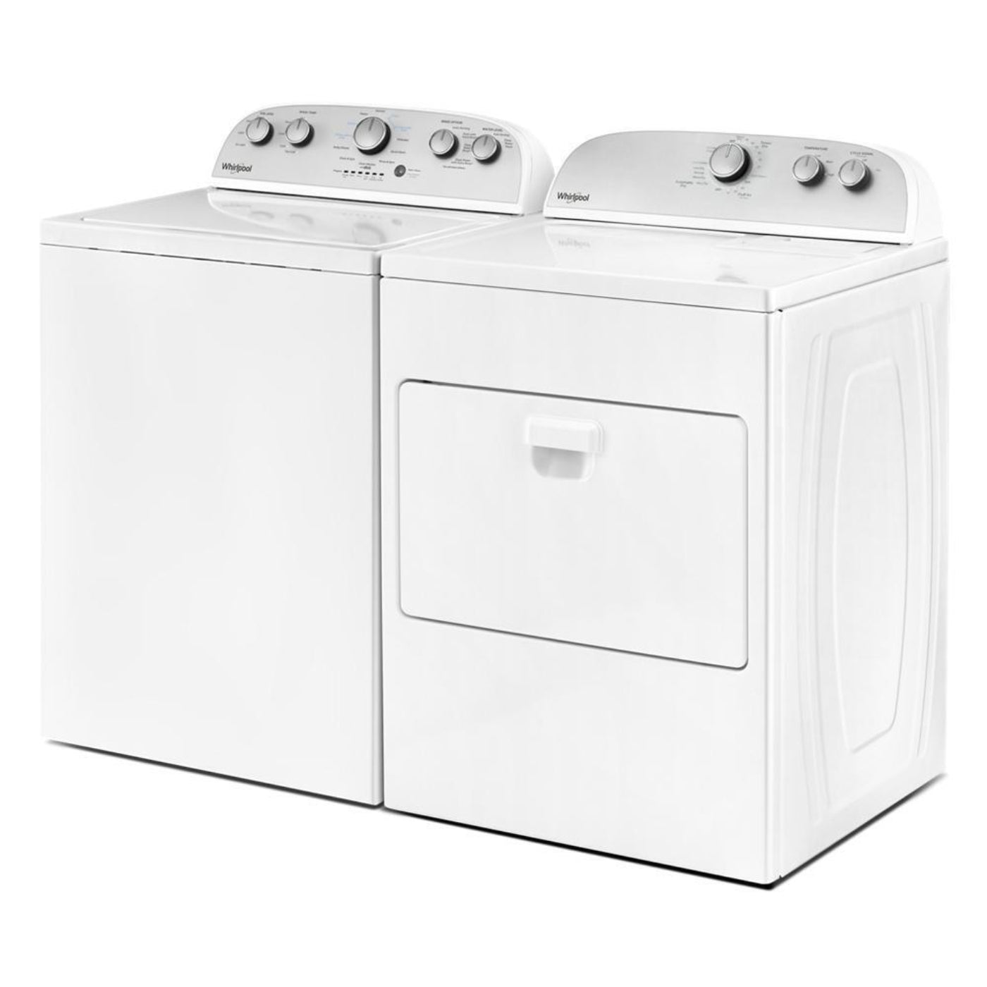 WHIRLPOOL  3.8 cu. ft. Top Load Washer with Soaking Cycles, 12 Cycles - WTW4955HW-KT