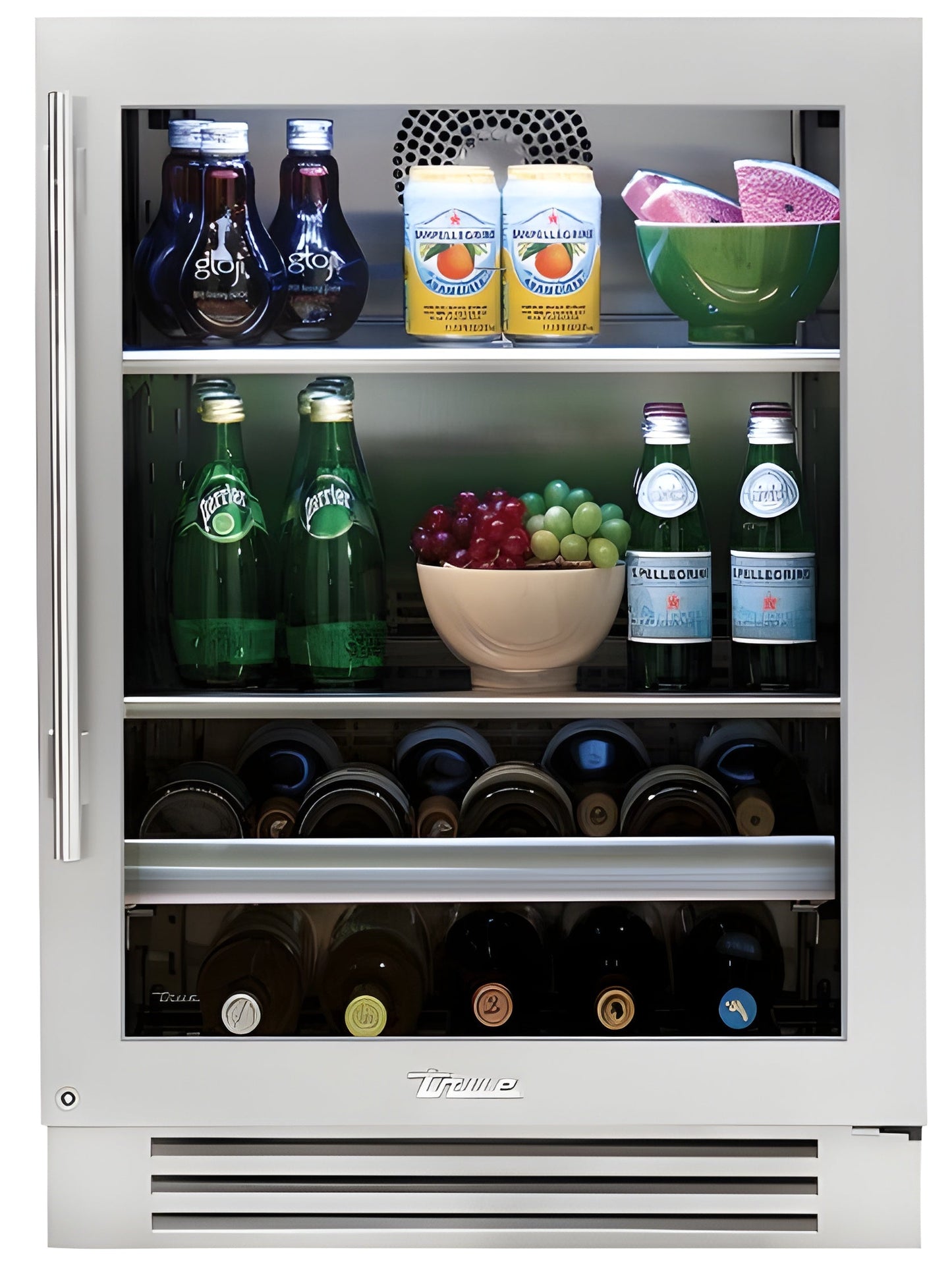 True Refrigeration: 24" Beverage Center - TBC-24-R-OP-C
