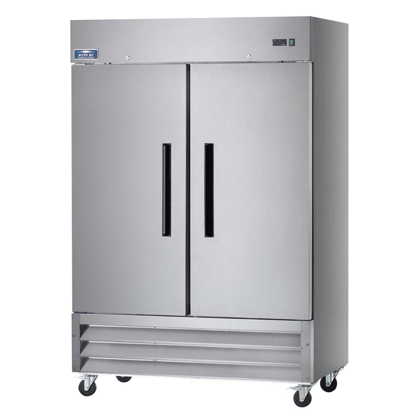 Arctic Air AF49 54" Stainless Steel Two-Door Reach-In Freezer - AF49
