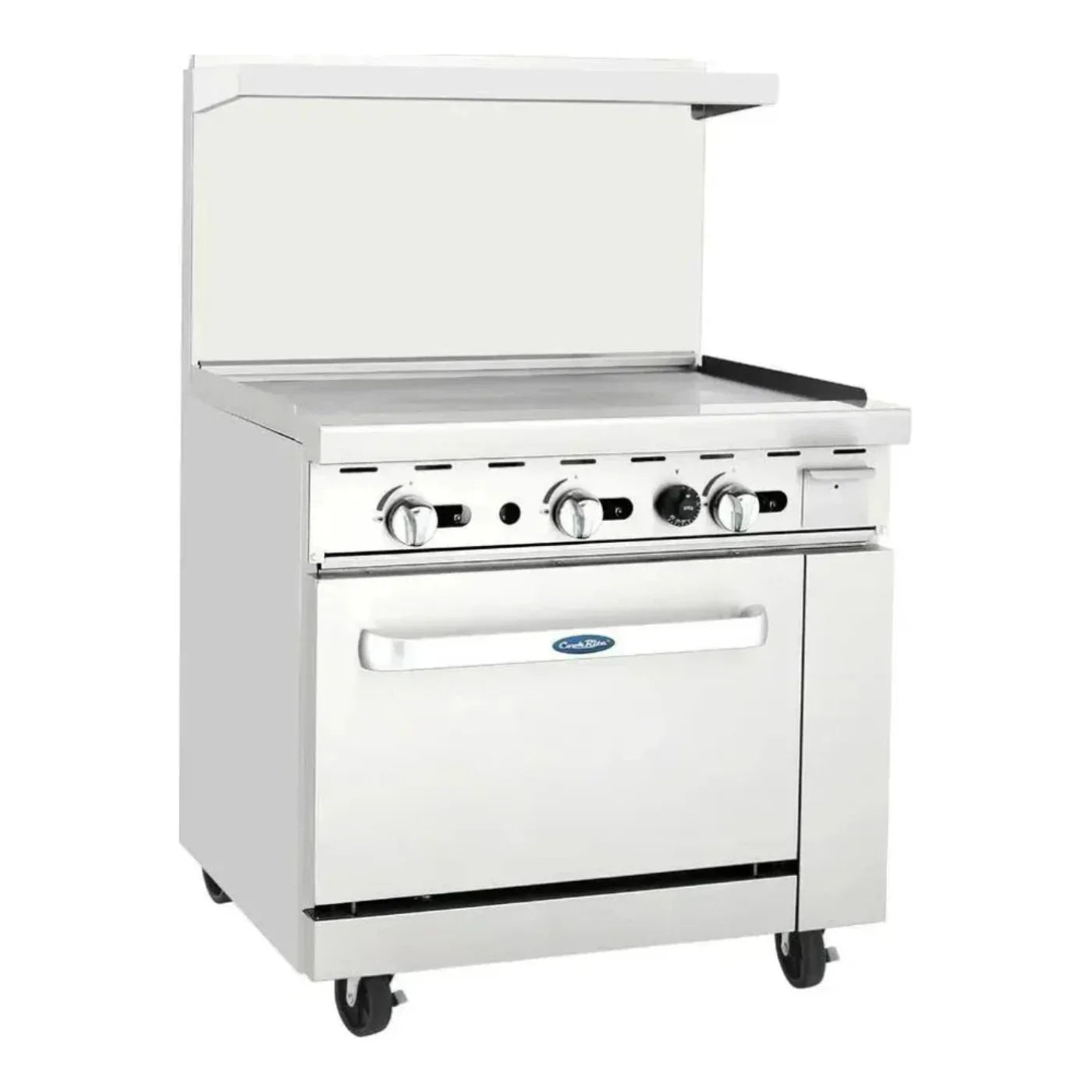 Atosa AGR-24G-NG 24" CookRite Range Natural Gas With Griddle Top - AGR-24G-NG