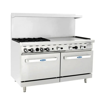 Atosa AGR-4B36G-LP 60" CookRite Range Liquid Propane Gas with 36" Griddle - AGR-4B36G-LP