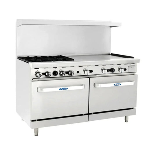 Atosa AGR-4B36G-NG 60" CookRite Range Natural Gas with 36" Griddle - AGR-4B36G-NG