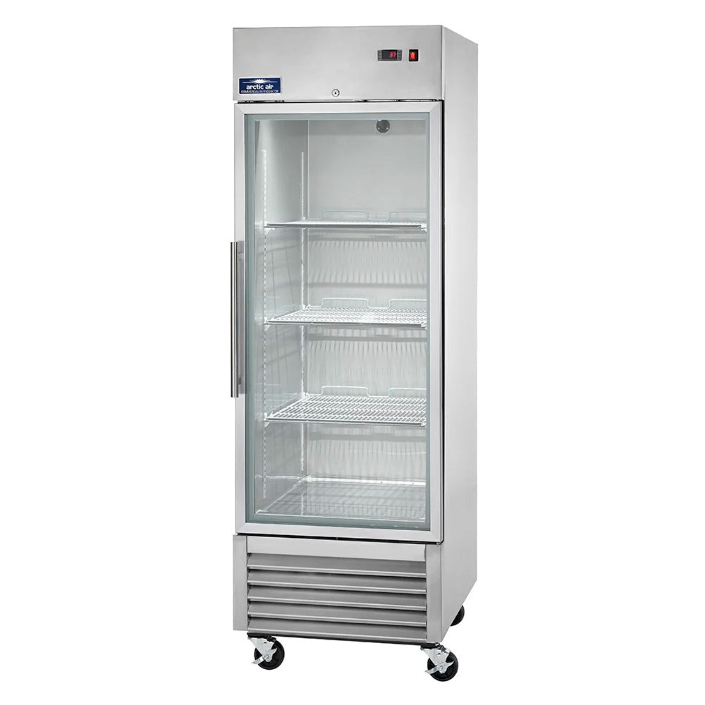Arctic Air AGR23 27" Single Commercial Glass Door Reach-In Refrigerator - AGR23