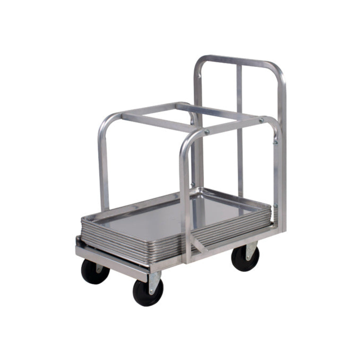 Winco ALRK-3 Aluminum Sheet Pan Truck - WNALRK-3