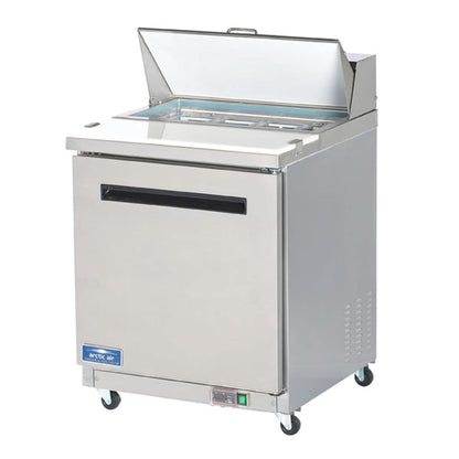 Arctic Air AMT28R 28" Single Door Mega-Top Sandwich/ Salad Prep Table - AMT28R