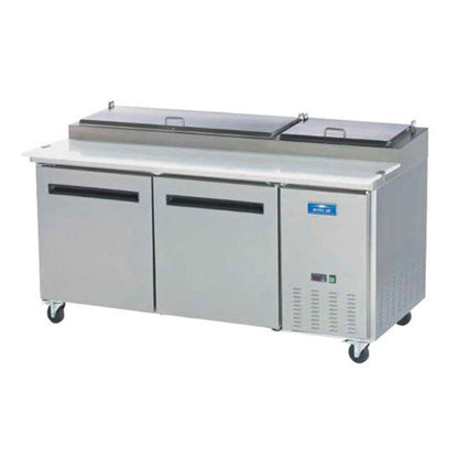 Arctic Air APP48R 48" Single Door Stainless Steel Pizza Prep Table - APP48R