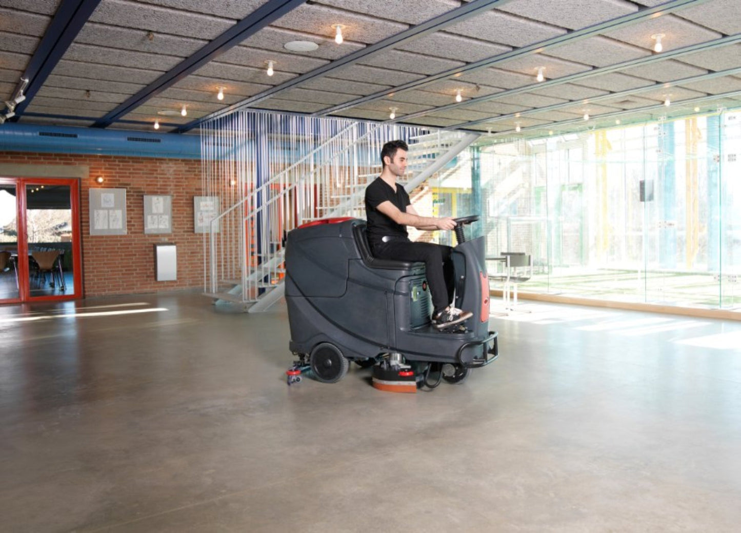 Viper AS850R | 32" Ride On Disk Floor Scrubber, Battery - AS850R-242