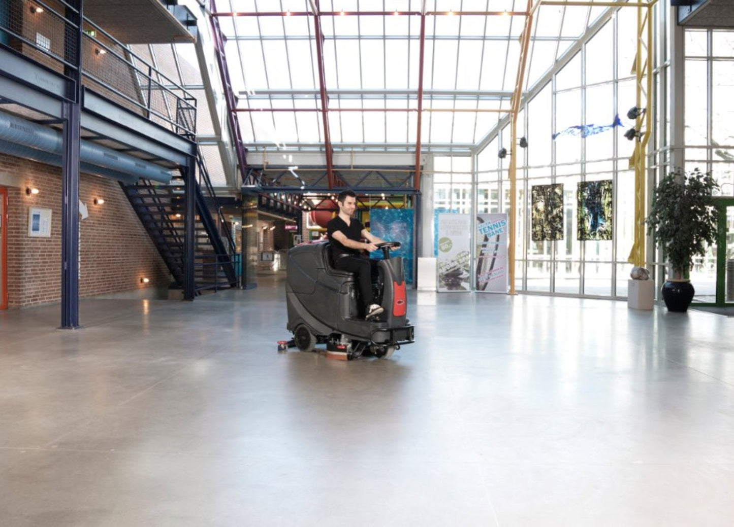 Viper AS850R | 32" Ride On Disk Floor Scrubber, Battery - AS850R-242