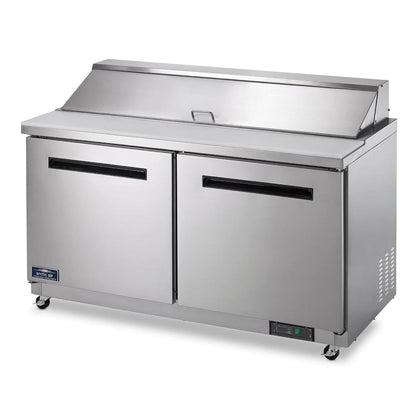 Arctic Air AST60R 60" Double Door Sandwich/ Salad Prep Table - AST60R