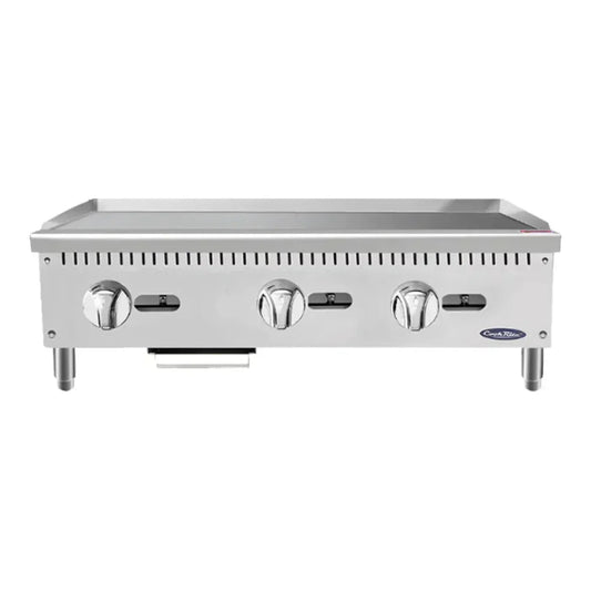 Atosa ATMG-36  36" Heavy Duty Gas Griddle with Manual Control 90,000 BTU - ATMG-36
