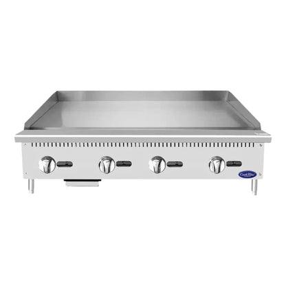 Atosa ATMG-48 48" Heavy Duty  Gas Griddle with Manual Control 120,000 BTU - ATMG-48