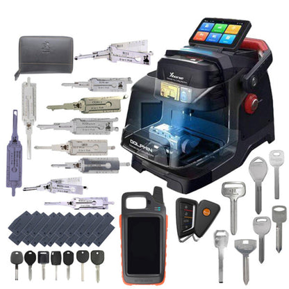 Xhorse Beginner Cut & Programming Bundle - Dolphin II XP-005L + VVDI Key Tool MAX Pro - AUTO101TRAIN+CUT+PROGRAM