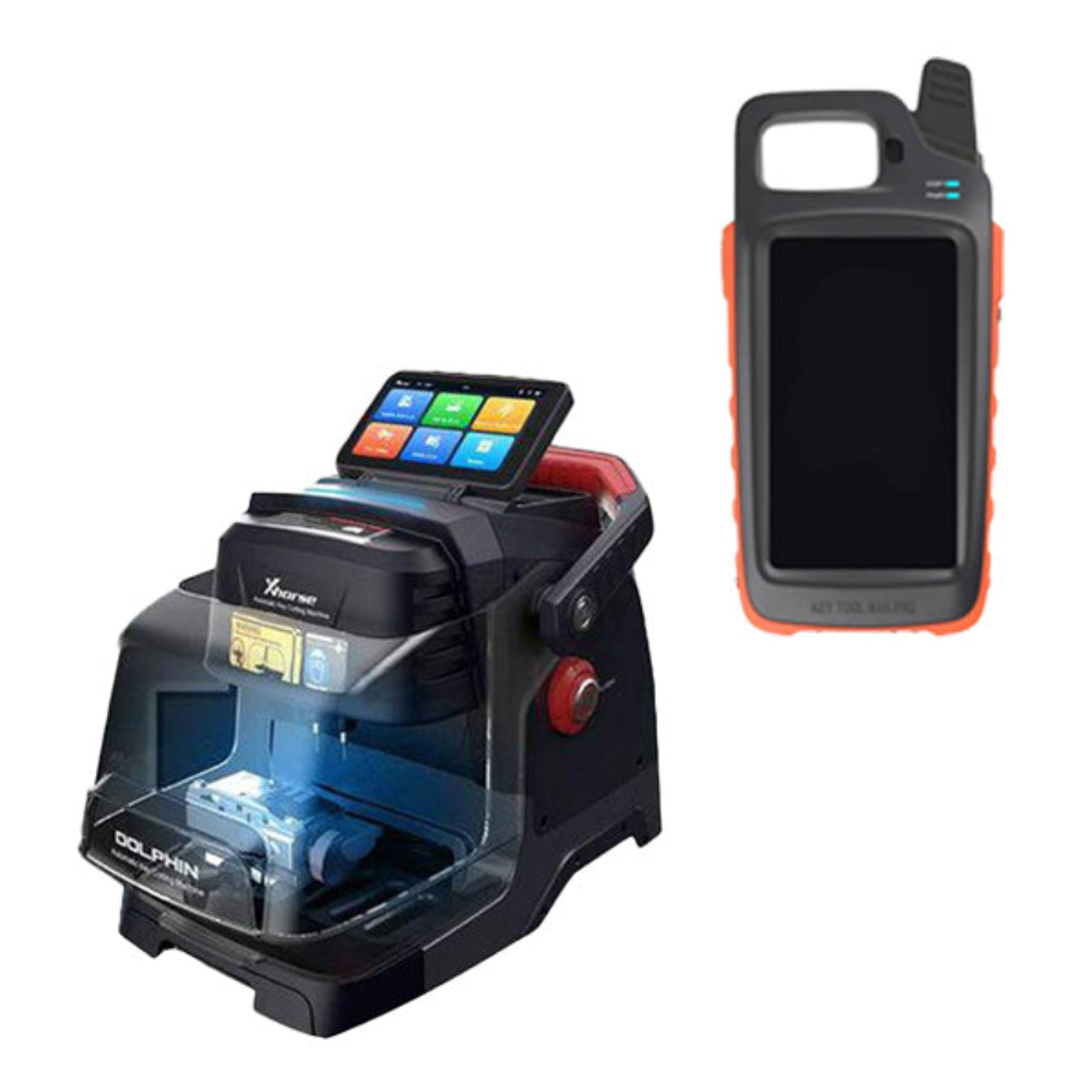 Xhorse Beginner Cut & Programming Bundle - Dolphin II XP-005L + VVDI Key Tool MAX Pro - AUTO101TRAIN+CUT+PROGRAM