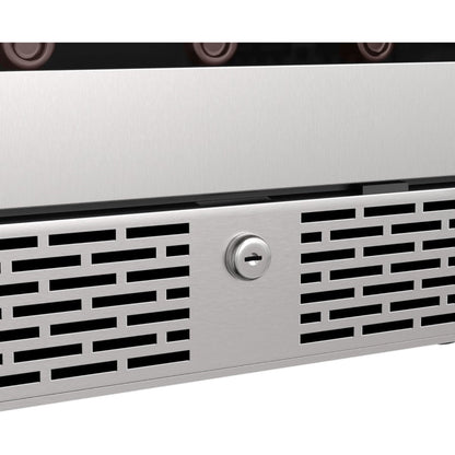 Avallon 24 Inch Wide 53 Bottle Capacity Single Zone Wine Cooler with Left Swing Door - AWC242SPRGLH