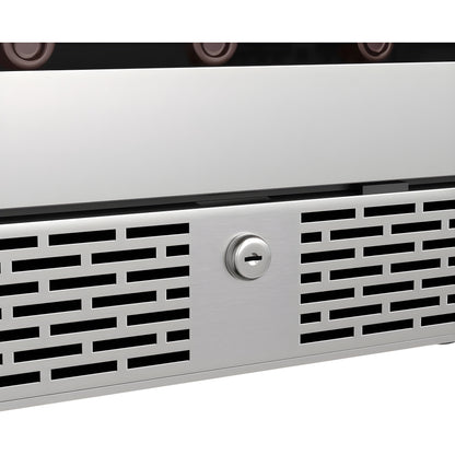 Avallon 24 Inch Wide 53 Bottle Capacity Single Zone Wine Cooler with Right Swing Door - AWC242SZRH
