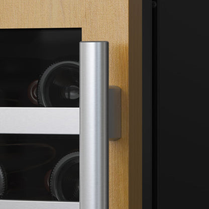 Avallon 24 Inch Wide 45 Bottle Capacity Dual Zone Wine Cooler with Left Swing Door - AWC242DPRGLH