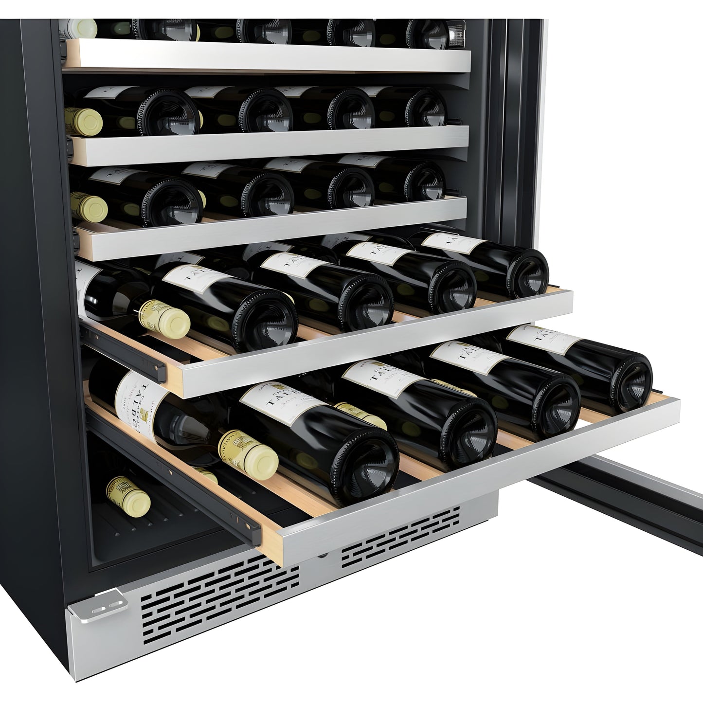 Avallon 24 Inch Wide 53 Bottle Capacity Single Zone Wine Cooler with Right Swing Door - AWC242SZRH