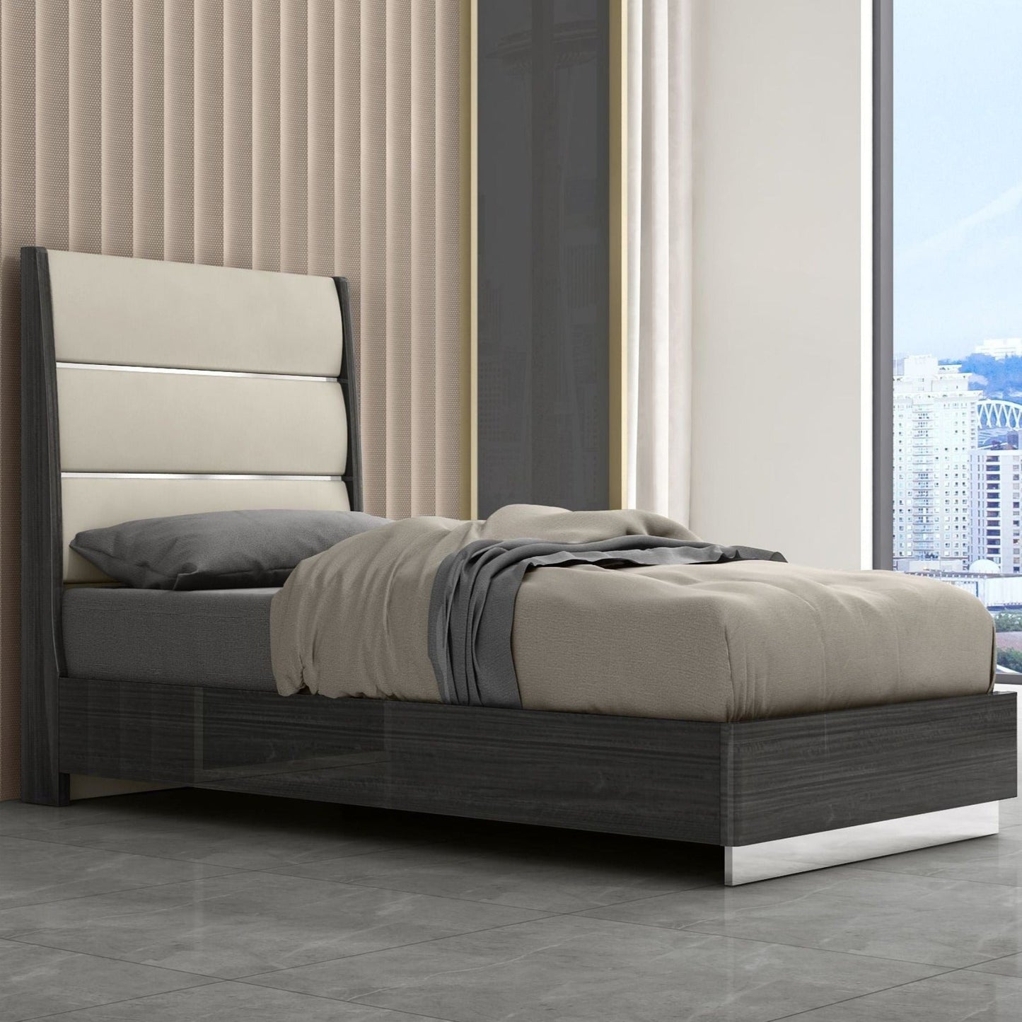 Whiteline Mods -  Pino Bed Twin BT1752 - BT1752-DGRY/LGRY