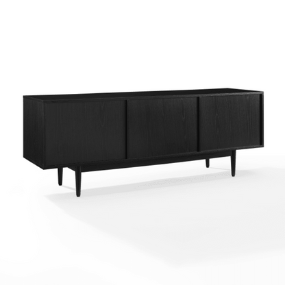 Crosley Liam 60 Inch Large Record Storage Console Cabinet - CF1115
