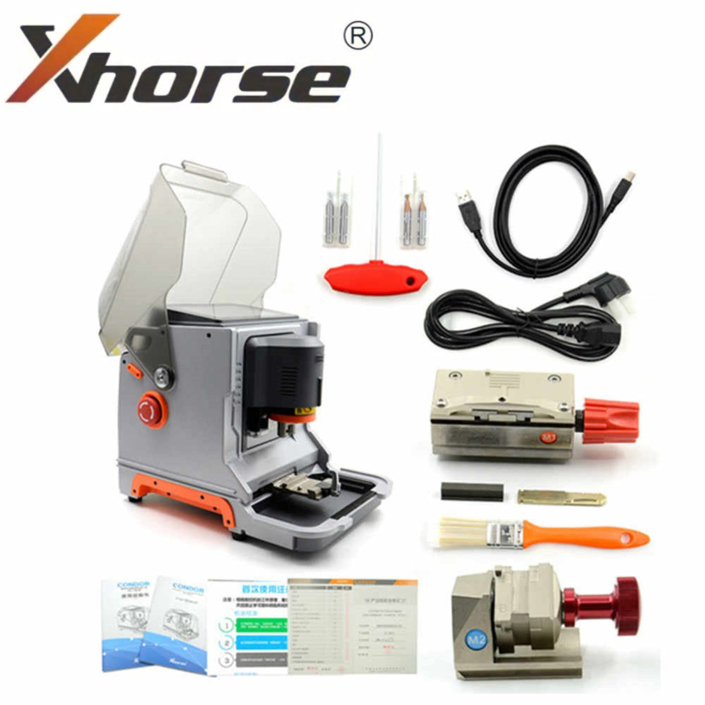 Xhorse Condor XC-Mini Plus – High Sec Key Cutting Machine (Xhorse) - XHS-CONXCMIN-PLUS