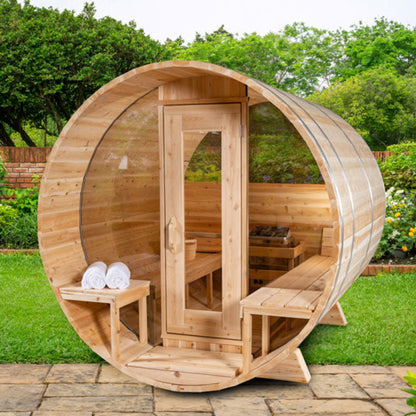Dundalk Leisurecraft Serenity MP Barrel Sauna - CTC2245MPE