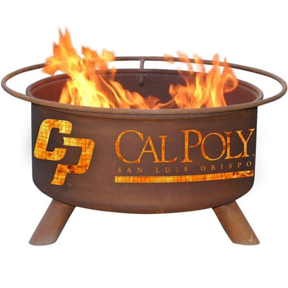 Patina Cal Poly San Luis Obispo Steel Fire Pit by Patina Products - F235