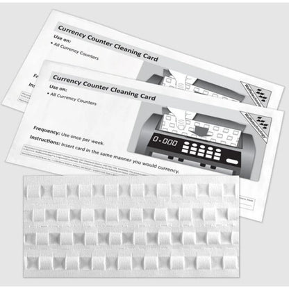Carnation Currency Counter Cleaning Card KW3-CC3625B15WS - KW3-CC3625B15WS