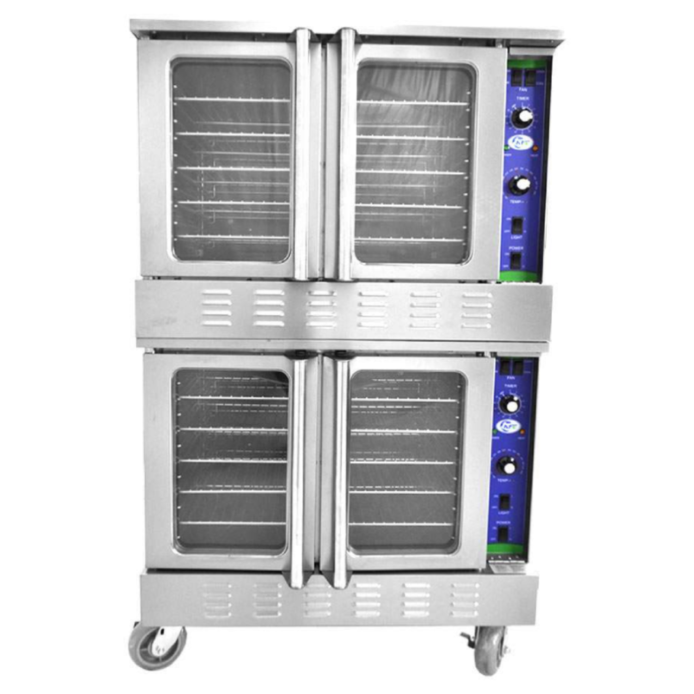 Chef AAA - KF-DDCOE-240, Commercial Double Deck Convection Oven Electric 240V - KF-DDCOE-240