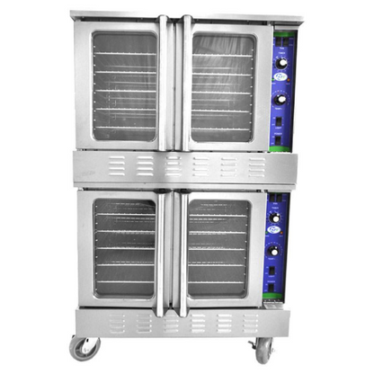 Chef AAA - KF-DDCOE-240, Commercial Double Deck Convection Oven Electric 240V - KF-DDCOE-240