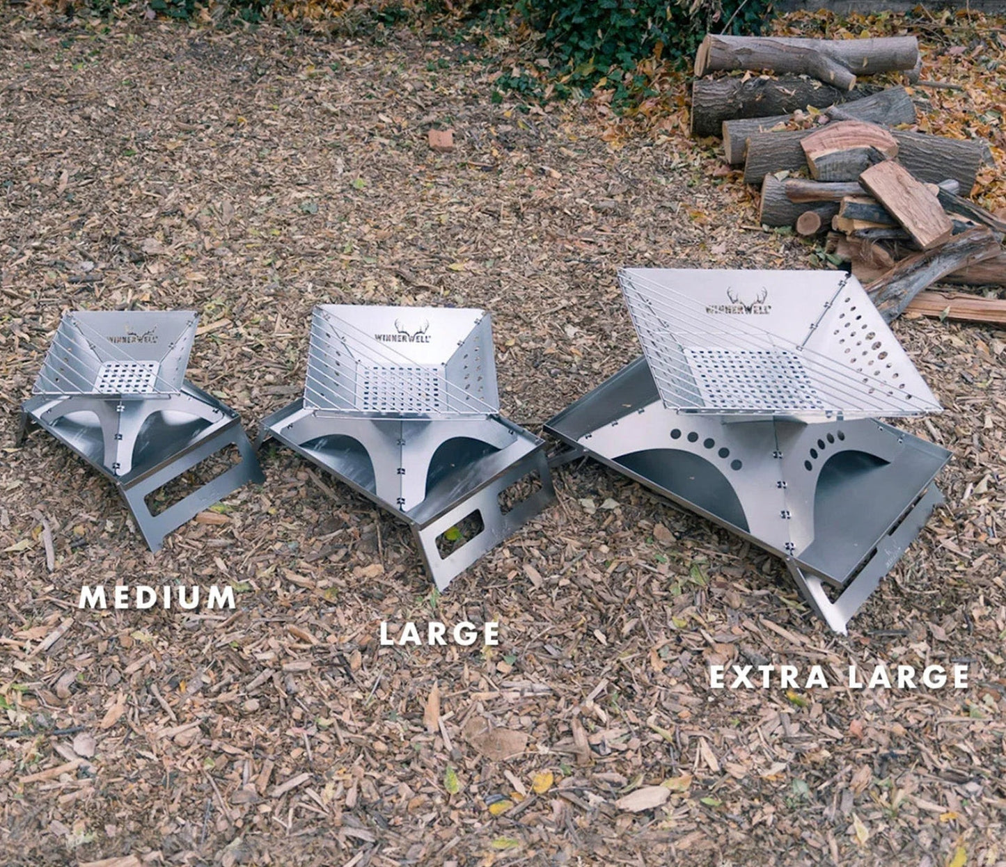 Winnerwell Flatfold Fire Pit - XL  Deluxe Bundle - Winnerwell