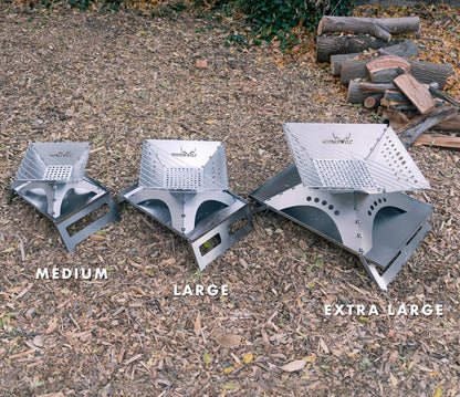 Winnerwell Flatfold Fire Pit - XL  Deluxe Bundle - Winnerwell