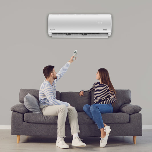 Pioneer® Diamante Essenza™ 11,500 BTU 17 SEER2 230V High-Wall Ductless Mini-Split Air Conditioner Inverter Heat Pump with 16 Ft. Kit - WYT012GLUI17RL