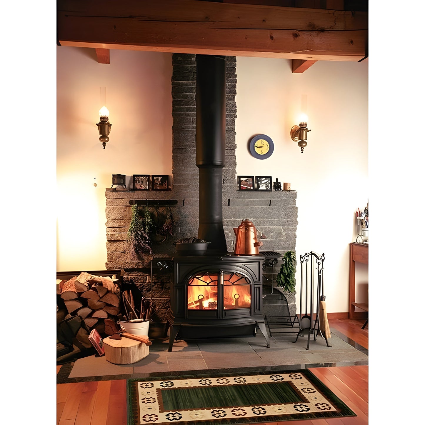 Vermont Castings Defiant Wood Burning Stove w/ 30% Tax Credit Eligibility -  1975-CAT-C