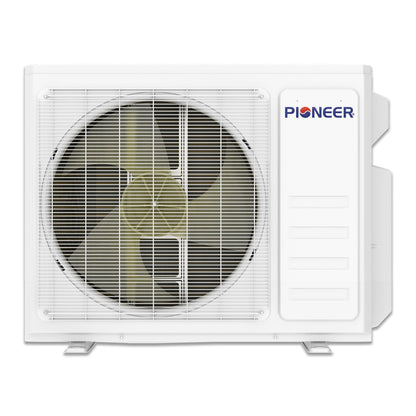 Dual Split 27000 BTU 2.25-Ton Quantum Ultra Wi-Fi 24 SEER2 Energy-Star Multi (2) Zone Wall Mount Air Conditioner Heat Pump 230-Volt - WYT030GLSI24M3-18W-19W