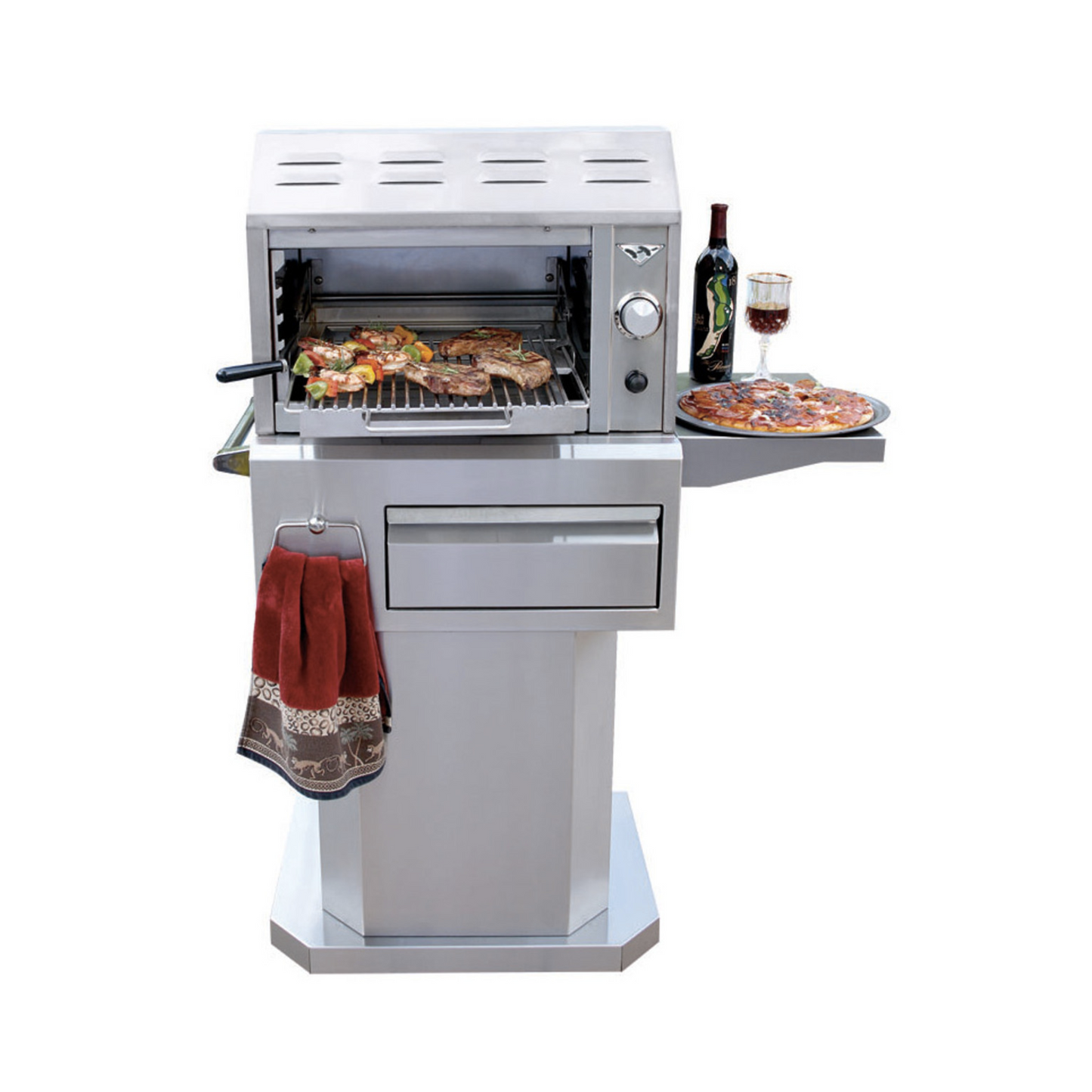 Twin Eagles 24" Salamangrill Pedestal Base - TSGB24