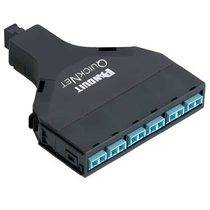 Panduit 12-fiber OM4 QN SFQ Cassette,Standard lo - FQZN-12-10AF