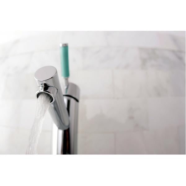 Kingston Brass Green Eden Single Handle Lavatory Faucet with Cover Plate