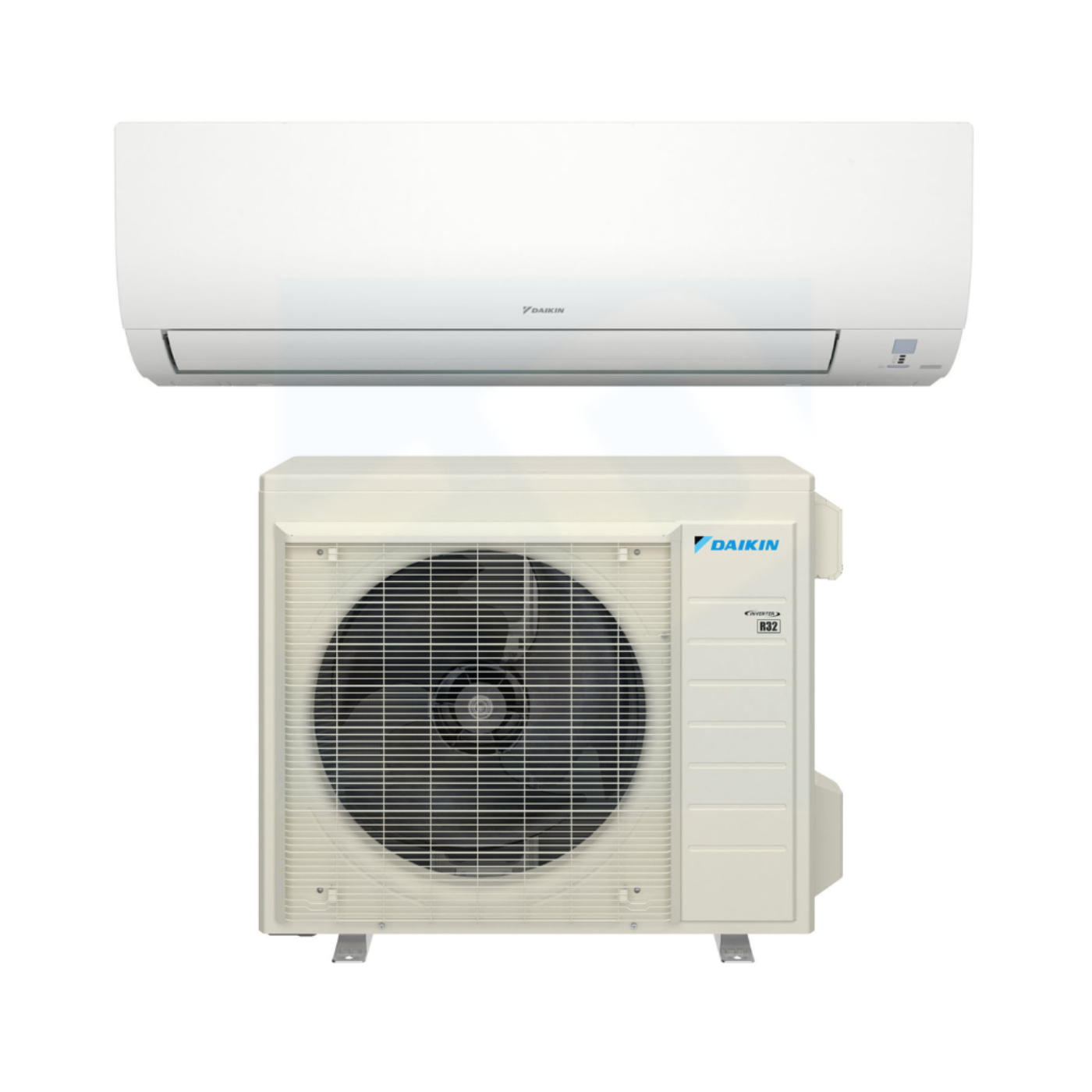Mitsubishi Daikin FTXQ12ASBU9 & RXQ12ASBU9 12,000 BTU 20 SEER2 Oterra Wall Mounted Heat Pump System (115V) - R32 - RXQ12ASBU9/FTXQ12ASBU9