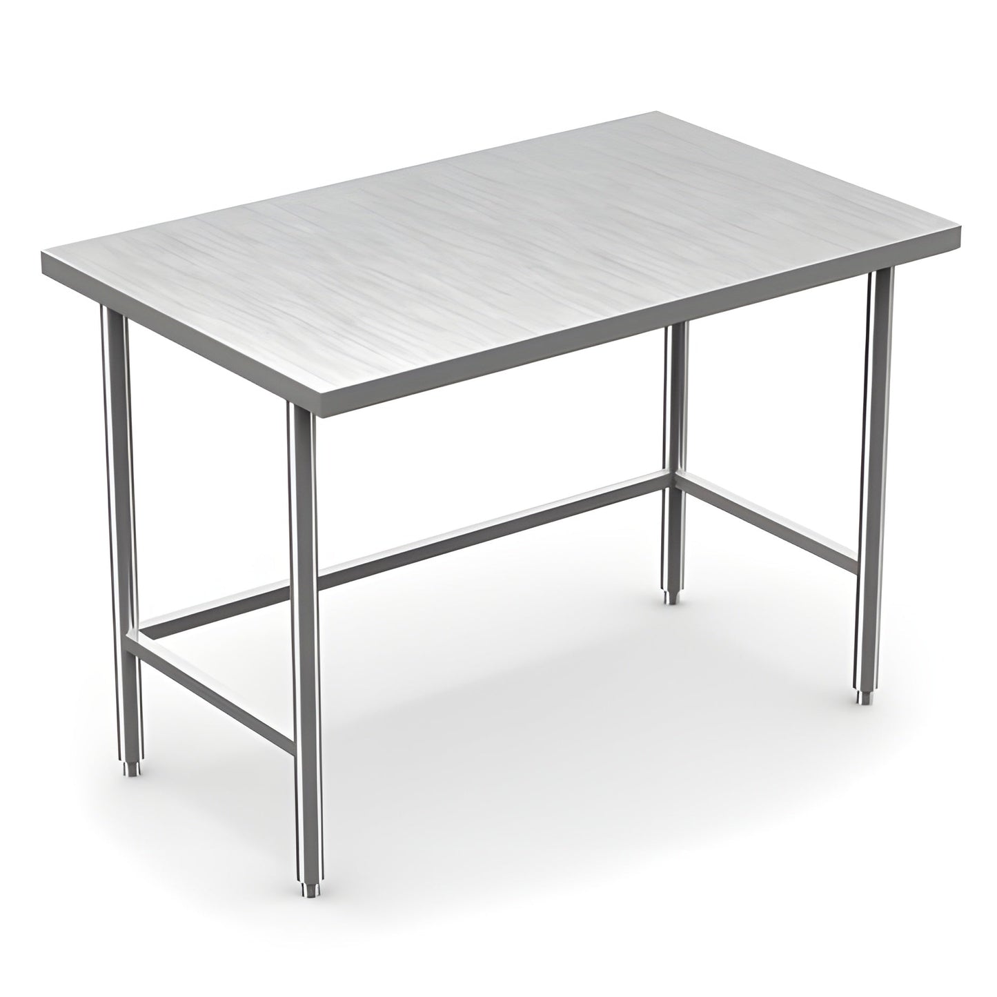 Winholt 30" x 72" All Welded Stainless Steel Knock-Down Table - DTR-3072-HKD